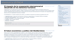 Desktop Screenshot of memoria.iepala.es