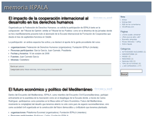 Tablet Screenshot of memoria.iepala.es
