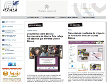 Tablet Screenshot of iepala.es